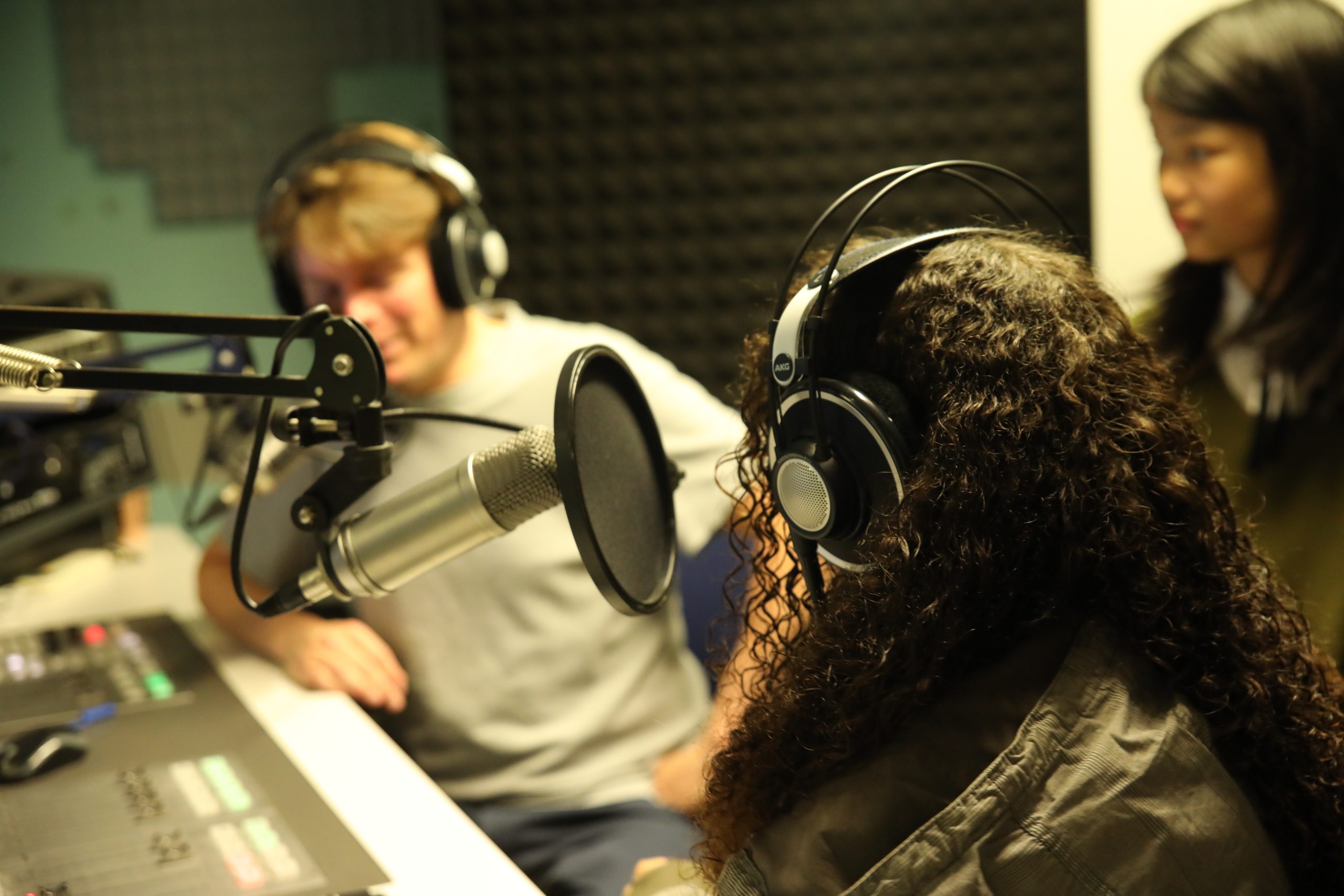 In de studio bij Flex radio In de studio bij Flex radio